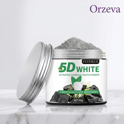 Activated Charcoal Teeth Whitening Powder Natural Deep Clean Coffee Stain Remover